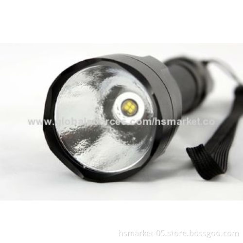 Multifunction LED Flashlight, Cree Q5 LED, 240lm, 1 x 18650, 6 Hours, Aluminum Alloy BodyNew
